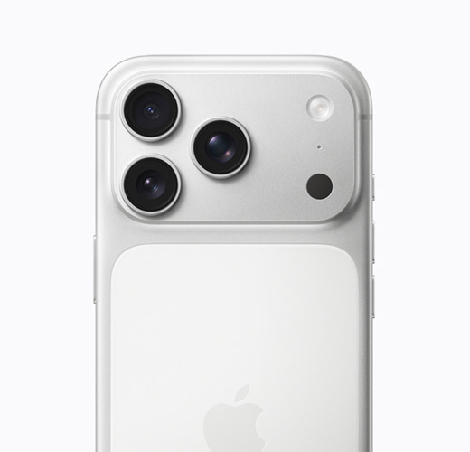 iPhone 17 Pro, argent, face arrière