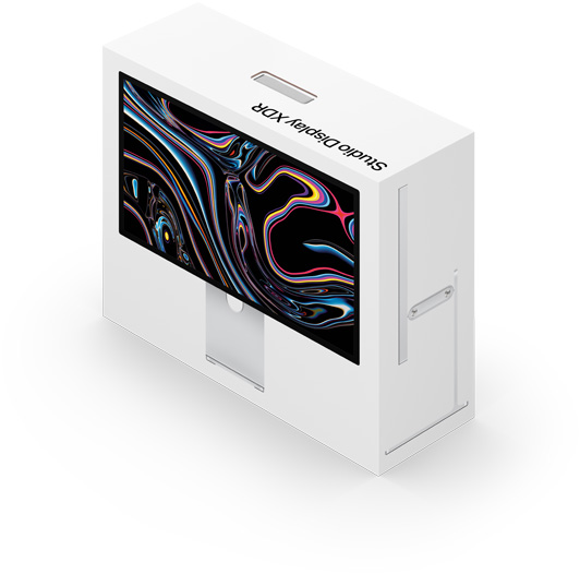 パッケージに入ったStudio Display XDR